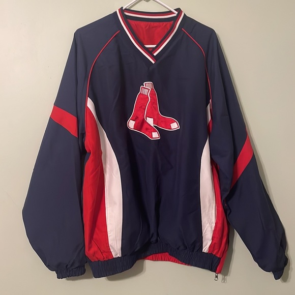 Boston Red Sox Genuine Merchandise Reversible Windbreaker - Picture 4 of 9